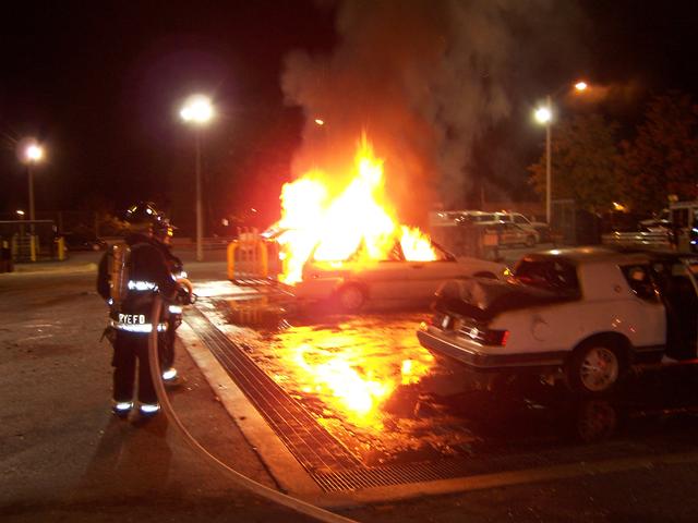Car Drill at Training Center